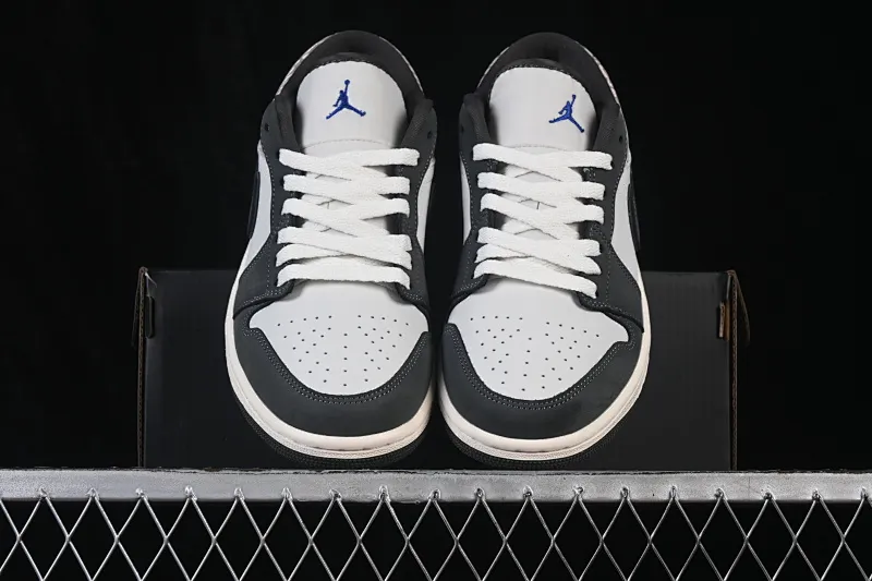 All categories Air Jordan Jordan series basketball shoes Air Jordan 1 Low Air Jordan 1 Low AJ1 Joe 1 white gray burst pattern low-top retro cultural basketball shoes IU2268-100